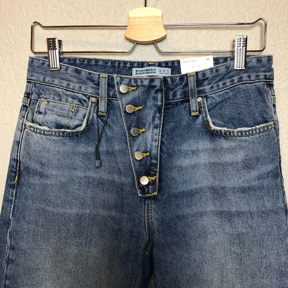 +Z A R A+ Wide Leg Jeans - Picture 4 of 8